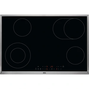 AEG HK834060XB, Gebürsteter Stahl, Integriert, Keramik, Glaskeramik, 4...