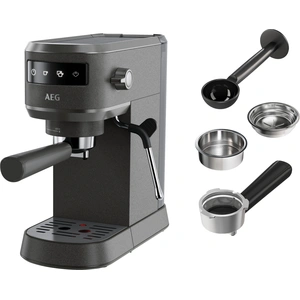 AEG Espresso Siebträgermaschine EC6-1-6BST Gourmet 6 EC6-1-6BST Black ...