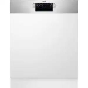 AEG FEE53610ZM, Voll integriert, Standardgröße (60 cm), Weiß, Silber, ...