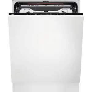 AEG FSE74707P, Voll integriert, Standardgröße (60 cm), Schwarz, Touchs...
