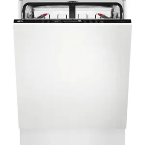 AEG FSE82827P, Voll integriert, Standardgröße (60 cm), Weiß, Berührung...
