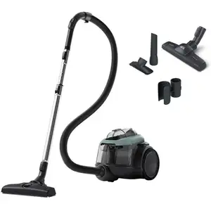 AEG AL61C2OG, 700 W, Zylinder-Vakuum, Trocken, Beutellos, 1,6 l, Hygie...