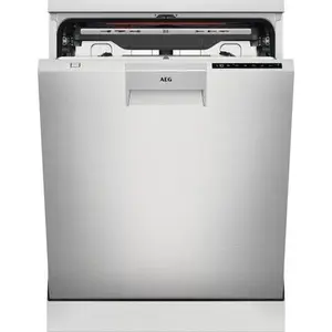 AEG FFB73716PM, Freistehend, Standardgröße (60 cm), Edelstahl, LCD, 1,...