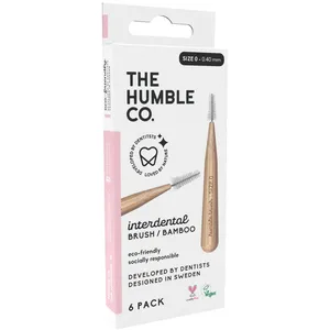The Humble Co. 6 Interdentalbürsten Bambus (Größe: Größe 0: 0,40 mm) 121.77 cm günstig