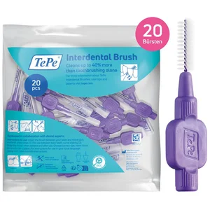 TePe Interdentalbürsten Original Zahnreinigungsstäbchen aus Schweden, Effiziente Zahnpflege, ISO-Größe 6, 20 Stk. günstig