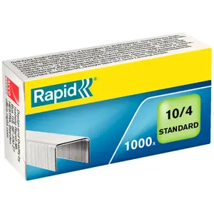 Rapid 10/4 Mm X1000 Standard Verzinkte Heftklammern günstig