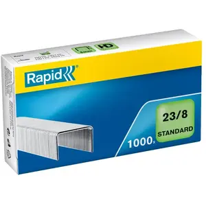 Rapid 23/8 Mm X1000 Standard Verzinkte Heftklammern günstig