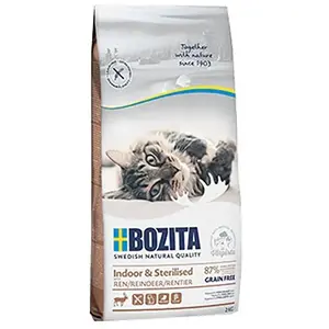 Bozita Futter Für Haus-und Kastrierte Katzen Ohne Getreide Von Rentier...