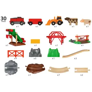 Farmrundgang und Batterielokomotive Ravensburger 450x120x390 mm