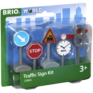 Brio Eisenbahn Verkehrsschilder Set (BP1187356200)