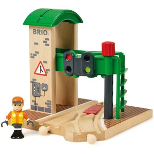 BRIO® Spielzeugeisenbahn-Gebäude BRIO® WORLD, Signal Station