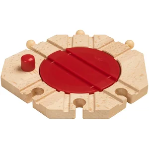 BRIO® Spielzeugeisenbahn-Kreuzung BRIO® WORLD, Mechanische Drehscheibe