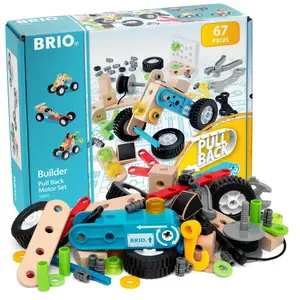Brio Builder Rückzugsmotor-set (34595) 67 Stücke