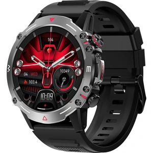 INF Smartwatch / Sportuhr mit Bluetooth-Anrufen Schwarz