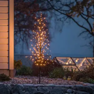 Konstsmide LED-Lichterbaum, schwarz, 150 cm günstig
