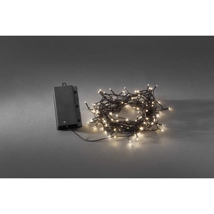 Konstsmide - LED Lichterkette, mit an/aus Schalter Lichtsensor und 6h ...