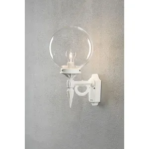 Wandleuchte Orion mattweiss,