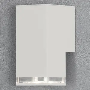 Außenwandleuchte Pollux Downlight 16,5cm, weiß