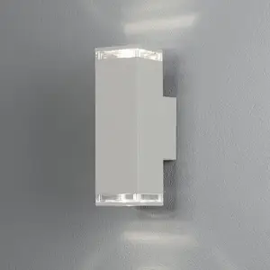 Außenwandleuchte Pollux up/down Höhe 23,5cm