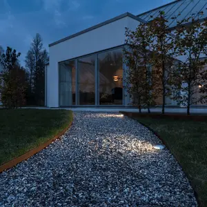 LED-Einbauleuchte Detlef für Boden und Wand, IP65