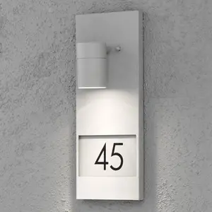 Hausnummernleuchte Modena 7655, grau