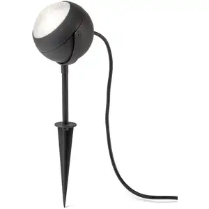 LED-Erdspießleuchte Lecce, schwarz