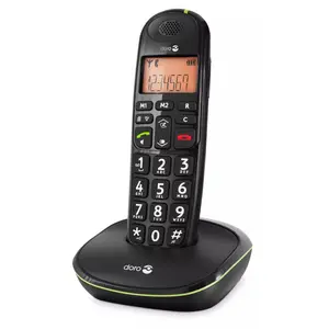 Doro PhoneEasy 100w, DECT, Schwarz, AAA, Nickel Metal Hydride (NiMH)