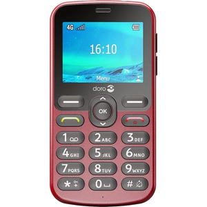 Doro 1880, Balken, Single SIM, 6,1 cm (2.4"), Bluetooth, 1000 mAh, Rot