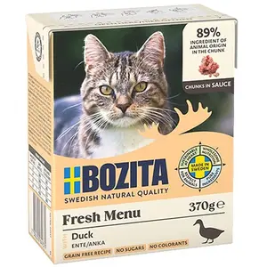 Bozita Ente In Soße Nassfutter Für Katzen 370g günstig