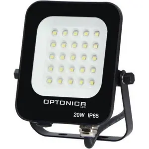 SILAMP SMD 20W IP65 LED-Flutlicht für den Außenbereich Schwarz - tralw...