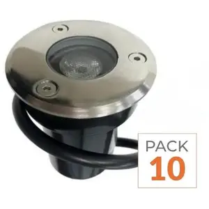 SILAMP Außenleuchte, LED, einbaubar, IP65, 220V, Sol, 3W, 45° - Packun...