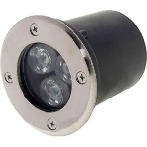 SILAMP LED-Einbaustrahler für den Außenbereich IP65 220V Boden 3W 18° ...