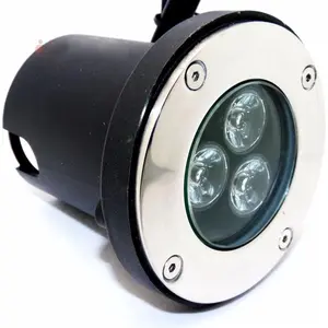 SILAMP LED-Einbaustrahler Outdoor IP65 220V Boden 3W 80° - tralweiß 40...