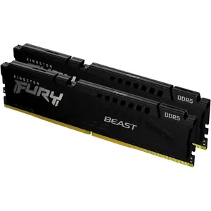 Kingston Fury Beast (2 x 16GB, 5600 MHz, DDR5-RAM, DIMM), RAM, Schwarz