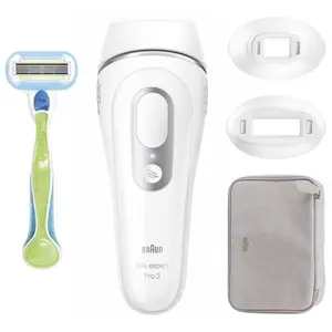 Braun Silk-expert Pro 3 PL3132, Weiß, Lichtimpulstechnologie (IPL), 7 ...