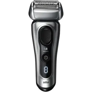 Braun 8517s Series 8 Elektrorasierer mit 4+1 Scherkopf, silber