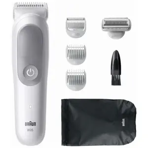 Braun Series 5 BG5550, Nass & Trocken, Batterie, Grau