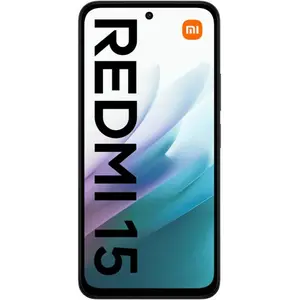 Xiaomi Redmi 15 4G (6.9"- NFC - 256 Go, 8 Go RAM) Noir (256 GB, Noir, 6.90", 4G), Smartphone, Schwarz