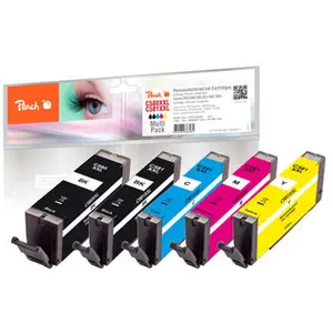 Peach PI100-396 Druckerpatrone e Kompatibel Extrahohe Super- Ausbeute Schwarz - Kompatibel - Tintenpatrone günstig