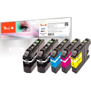 Peach PI500-135, Schwarz, Cyan, Magenta, Gelb, 15 ml, 7,6 ml, 725 Seiten, Multipack günstig
