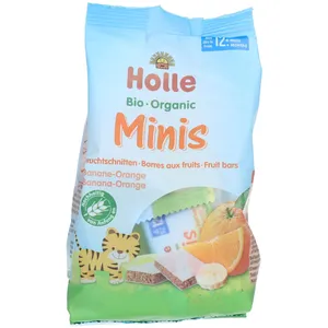 HOLLE Minis Fruchtriegel Banane-Orange bio 100 g günstig