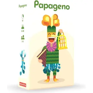 Helvetiq Papageno (Deutsch, Englisch, Französisch, Italienisch, Niederländisch, Spanisch, 2 - 5 Spieler)