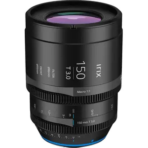 Irix Festbrennweite 150 mm T3.0 Macro Cine (metrisch) (Nikon Z, APS-C / DX, Micro Four Thirds, Vollformat), Objektiv, Schwarz