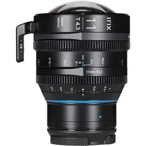 Irix Festbrennweite 11 mm T4.3 Cine (metrisch) (Canon RF, APS-C / DX, Micro Four Thirds, Vollformat), Objektiv, Schwarz