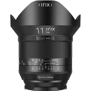 Irix 11mm f/4.0 Blackstone Pentax (Pentax K, Micro Four Thirds), Objektiv, Schwarz