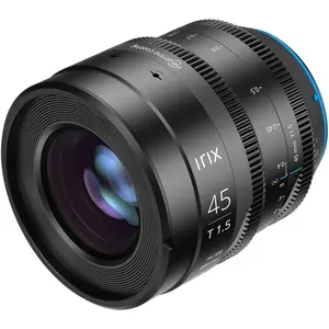 Irix Festbrennweite 45 mm T1.5 Cine (metrisch) (Nikon Z, APS-C / DX, Micro Four Thirds, Vollformat), Objektiv, Schwarz