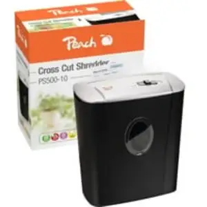 Peach Cross Cut Schredder PS500-10, Aktenvernichter günstig