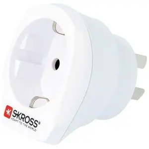 Skross, Reiseadapter, Länderstecker Europe to US USB AC20PD weiss