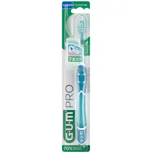 GUM, Handzahnbürste, SUNSTAR TECHNIQUE PRO Zahnbürste compact medium (Mittel, 1x) günstig