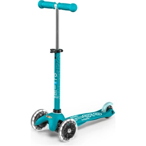micro Scooter | mini micro deluxe LED aqua